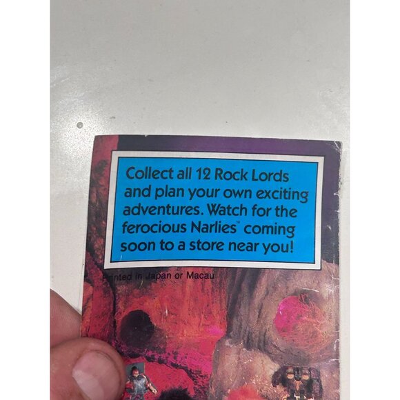 Rock Lords Mini Comic Books Paperback 1986 - Picture 6 of 6